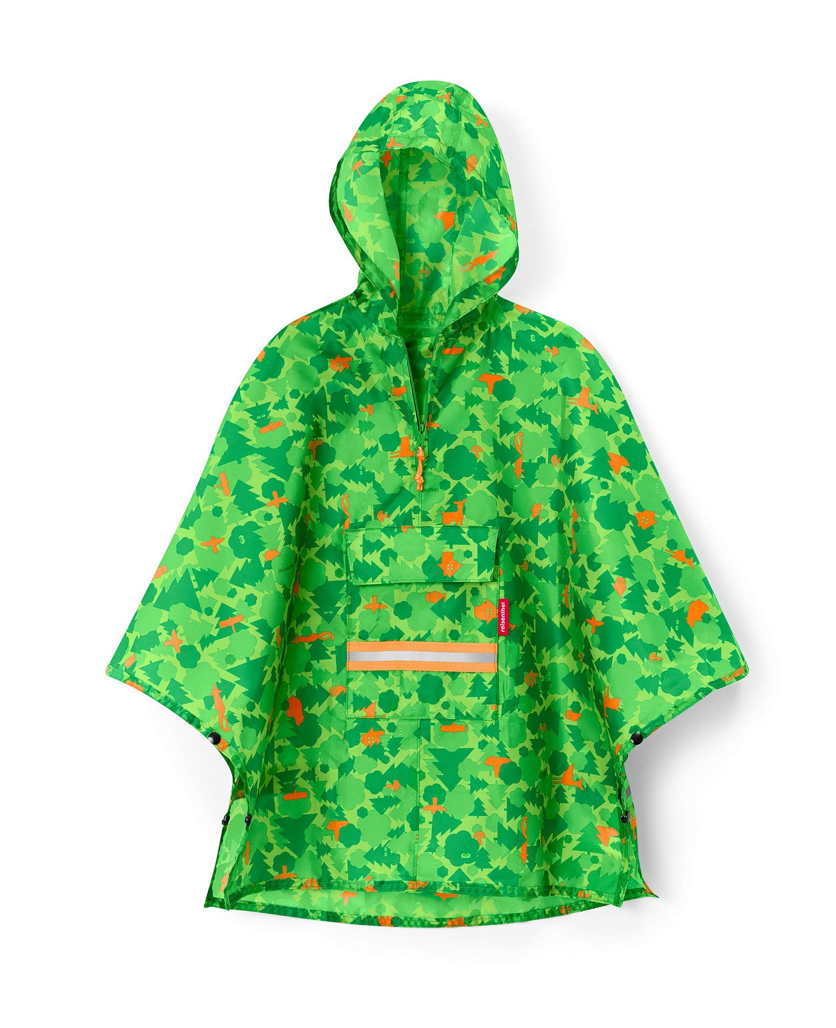 reisenthel-mini-maxi-poncho-m-kinder-regenponcho-kompakt-faltbar-93-x-62-cm-wass image 2