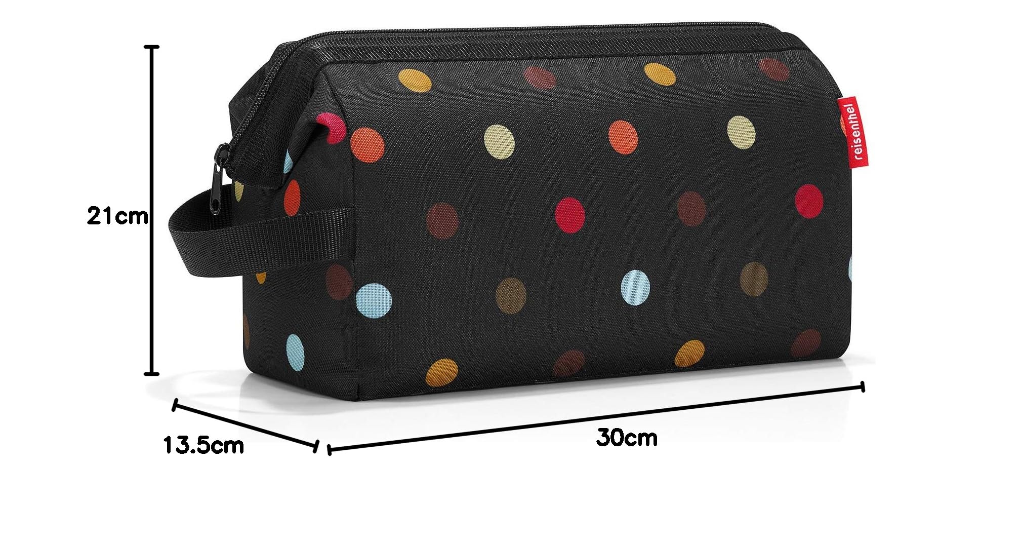reisenthel-travelcosmetic-xl-schwarz-extragro-e-6-liter-kulturtasche-mit-metallb image 5