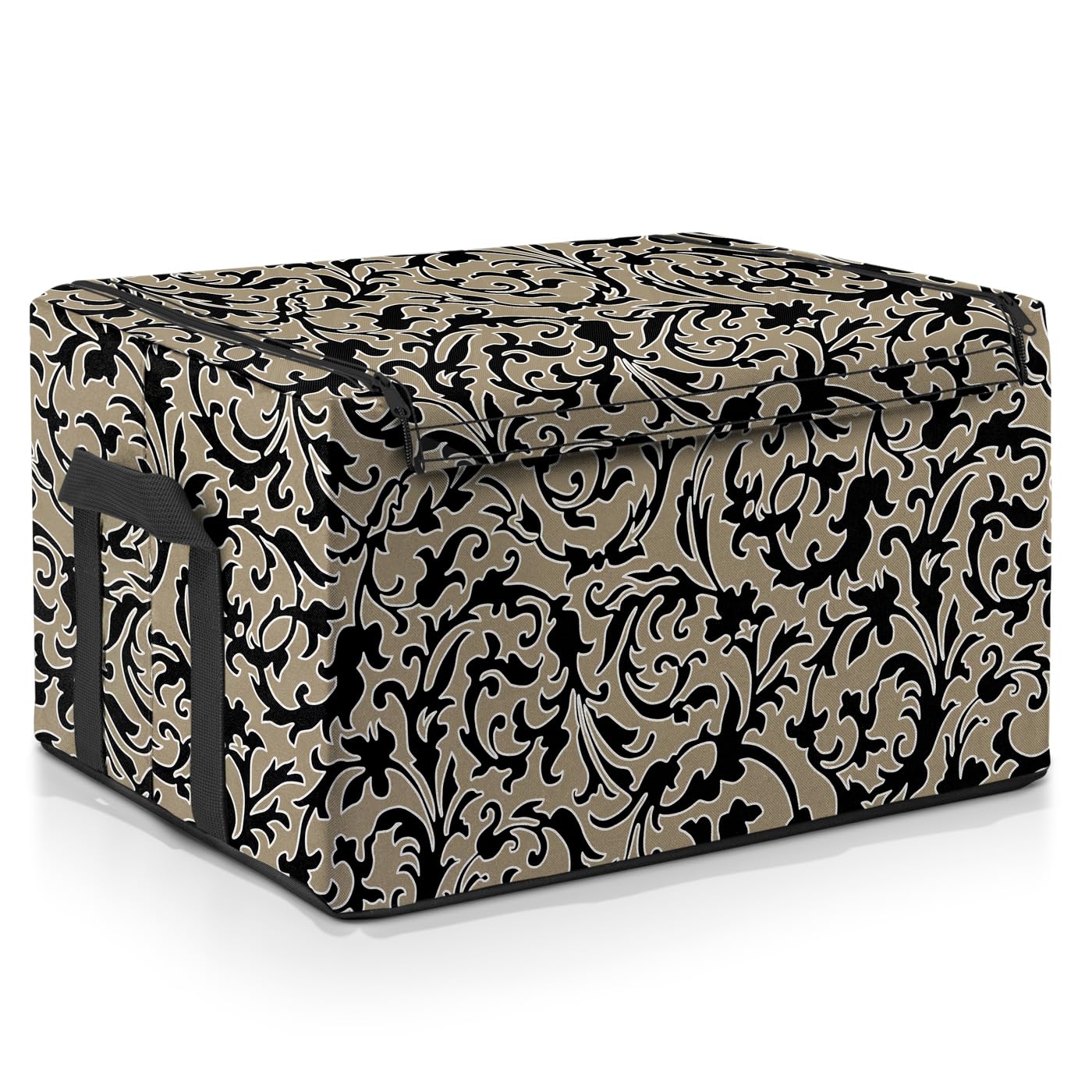 reisenthel-storagebox-l-baroque-marble-aufbewahrungsbox-mit-deckel-formstabil-wa image 3