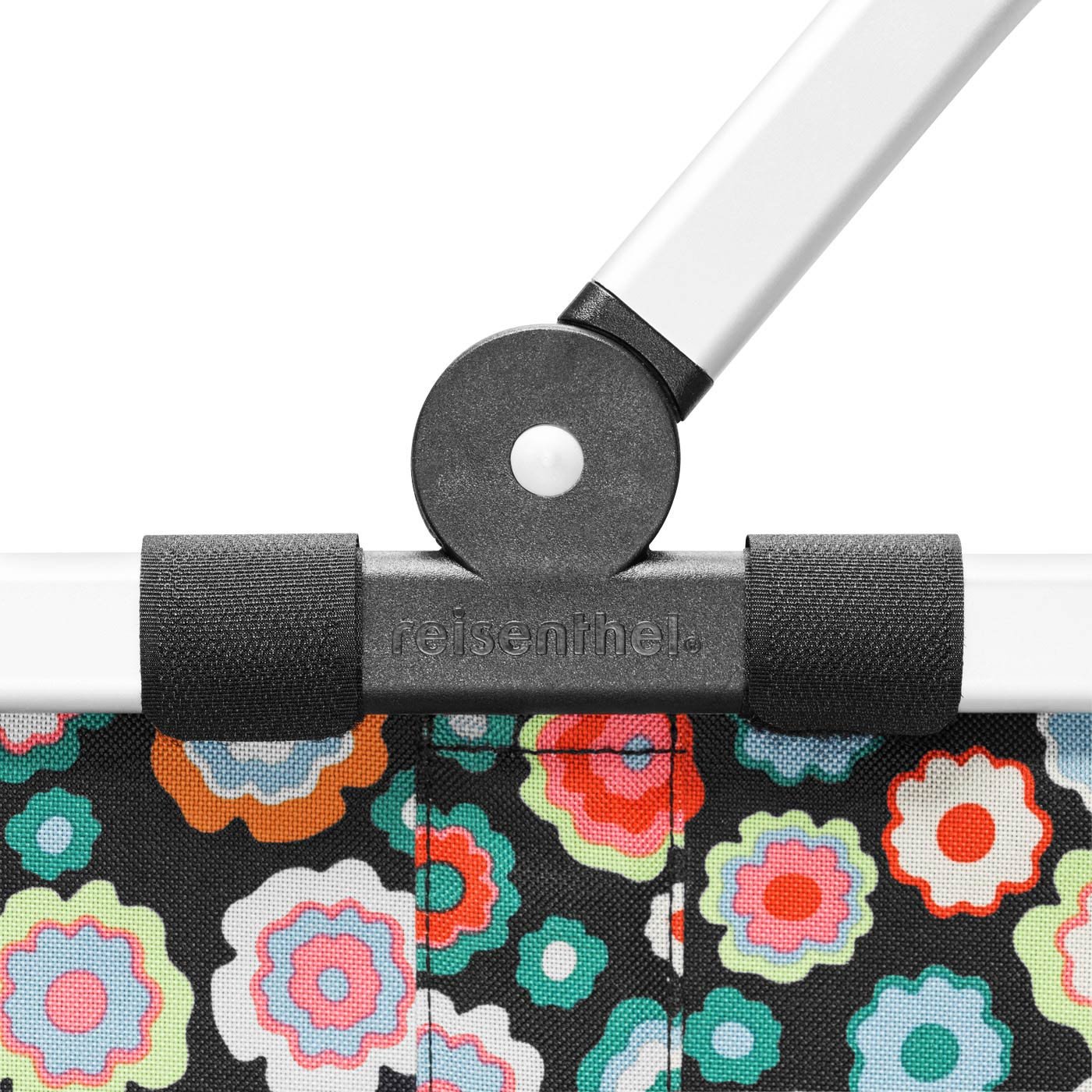 reisenthel-carrybag-einkaufskorb-stabiler-market-korb-mit-design-happy-flowers-i image 4