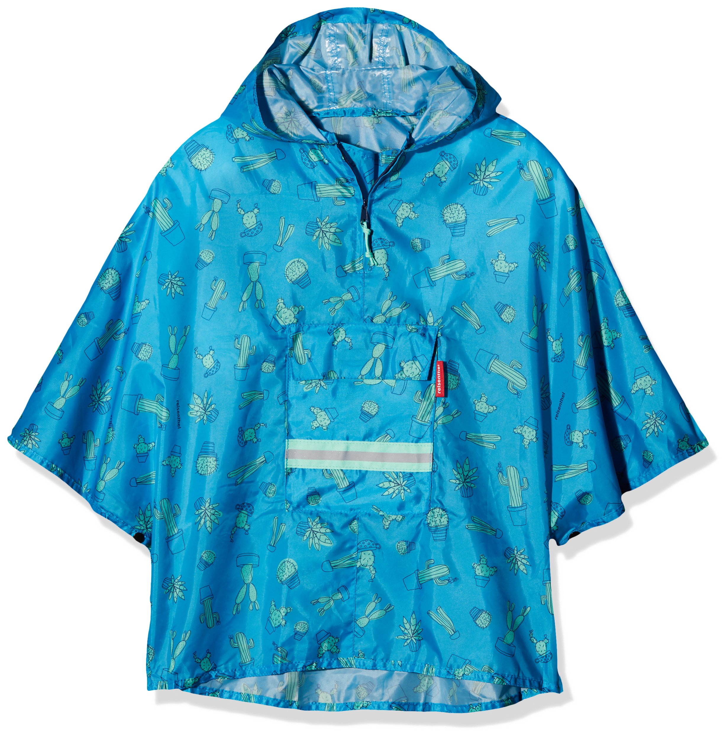 reisenthel-mini-maxi-poncho-m-kinder-regenponcho-kompakt-faltbar-93-x-62-cm-wass image 4