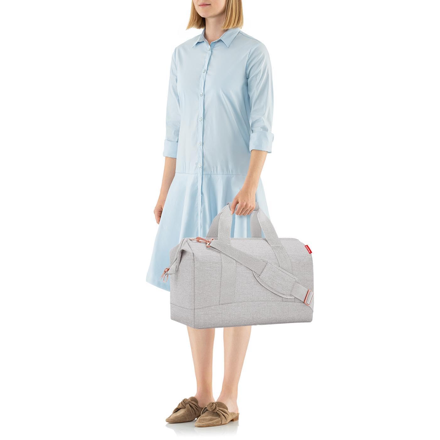 reisenthel-allrounder-l-twist-sky-rose-ger-umige-multifunktions-reisetasche-mit- image 5