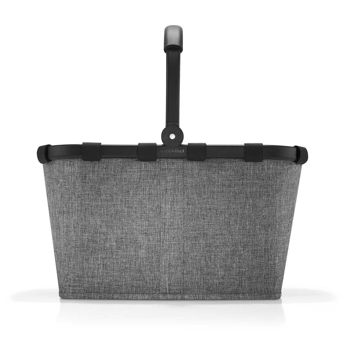 reisenthel-carrybag-twist-silver-einkaufskorb-mit-aluminiumrahmen-innentasche-mi image 2