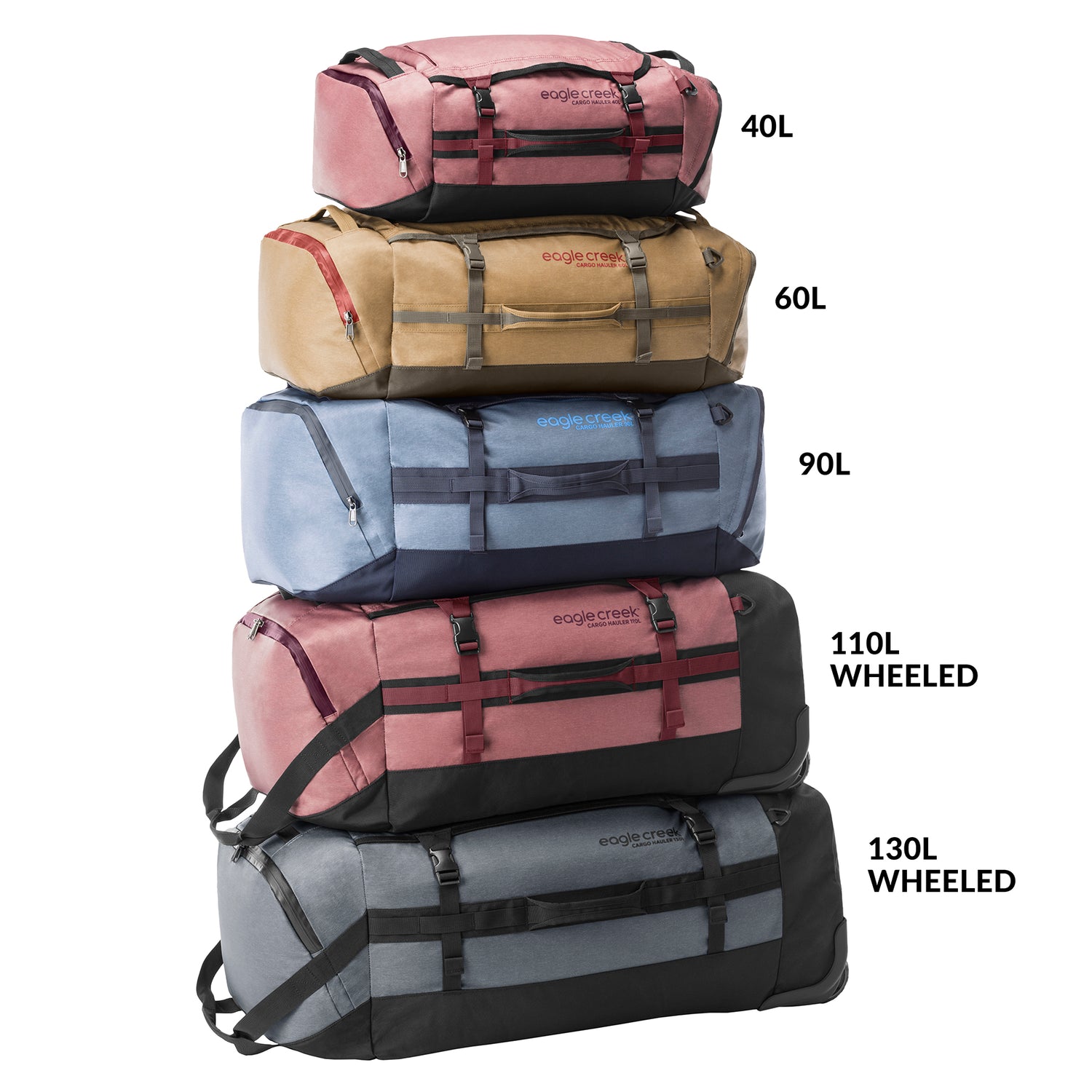 eagle-creek-cargo-hauler-90l-wasserabweisender-reiseseesack-duffel-bag-aus-recyc image 2